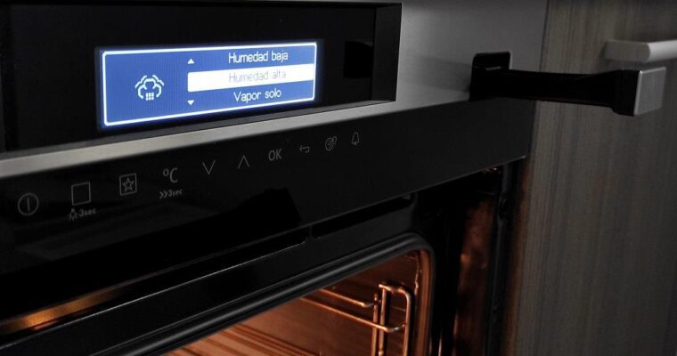 horno de vapor depósito de agua