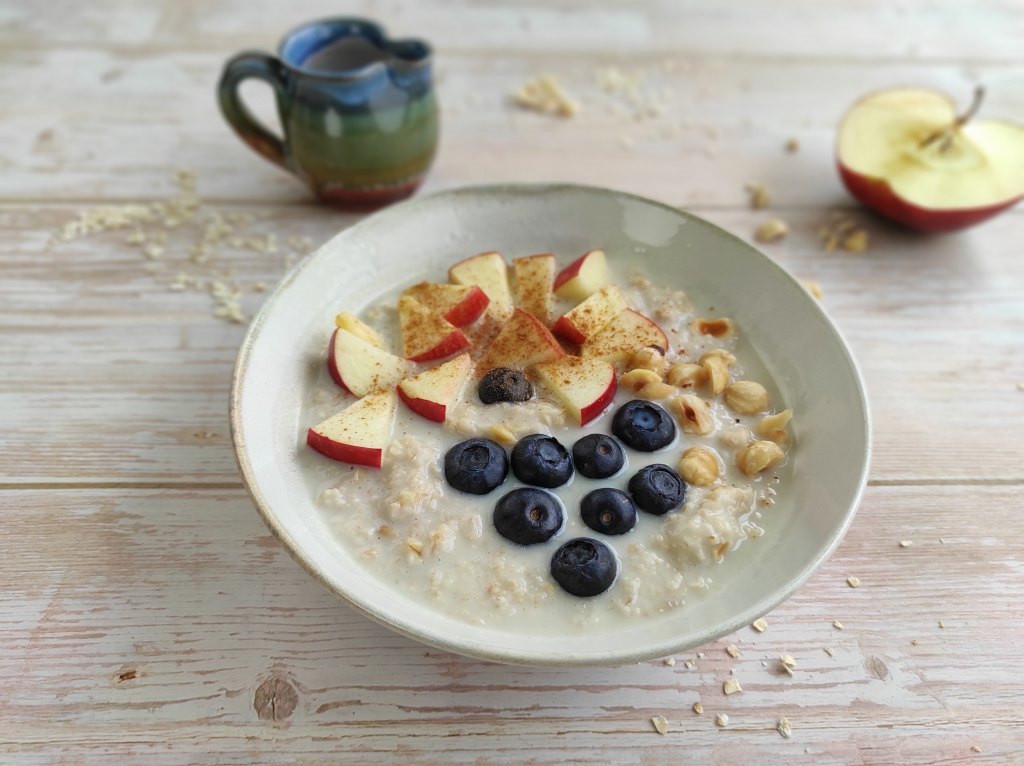 cómo preparar avena desayuno