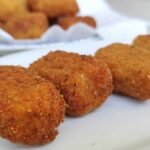 Croquetas recién fritas