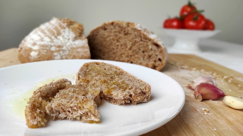 Pan de espelta y harina de fuerza