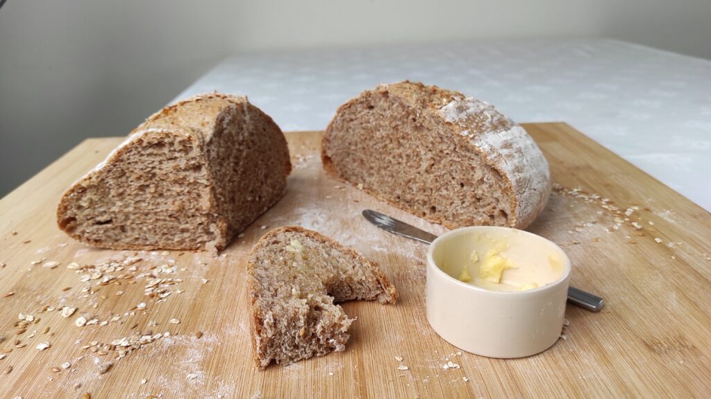 Pan de espelta y harina de fuerza