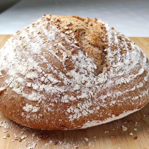 Pan de espelta y harina de fuerza