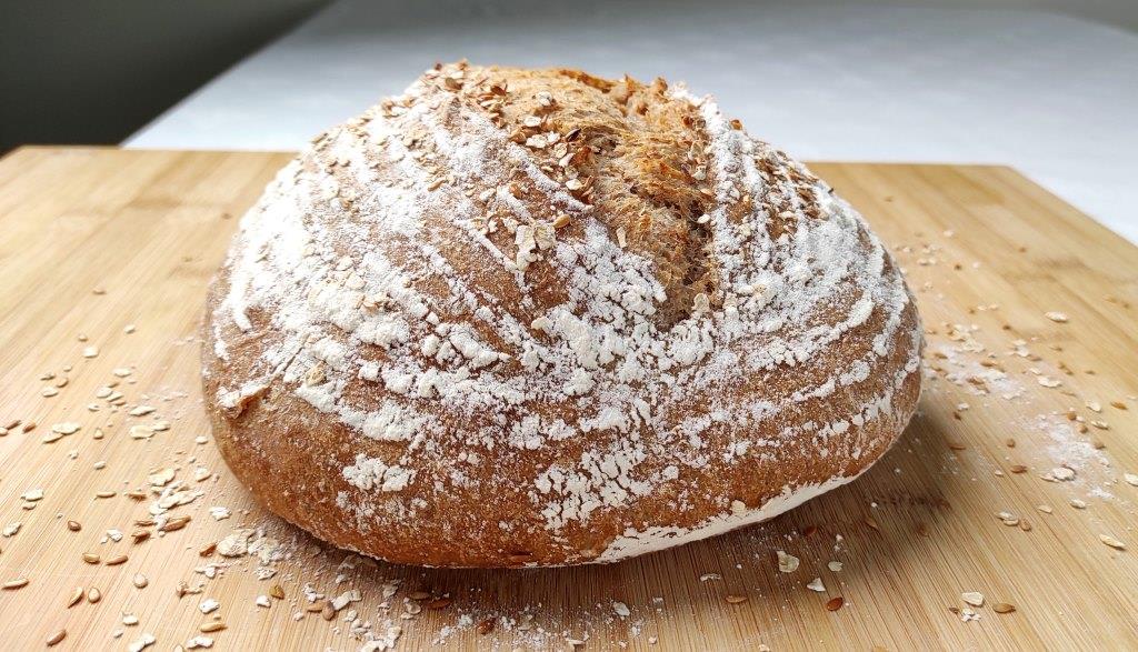 Pan de espelta y harina de fuerza