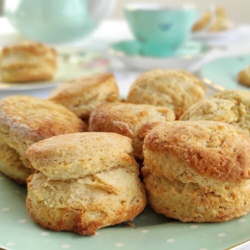 Scones recién hechos