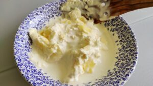 Elaboración de clotted cream