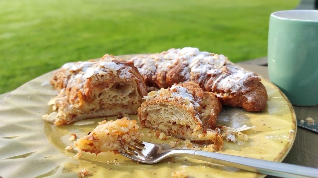 Croissants de almendras