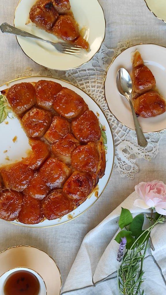 Tarta Tatin de manzana receta